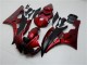 Kits Carenado Moto Yamaha YZF R6 2006-2007 - Rojo Negro Mate Fábrica