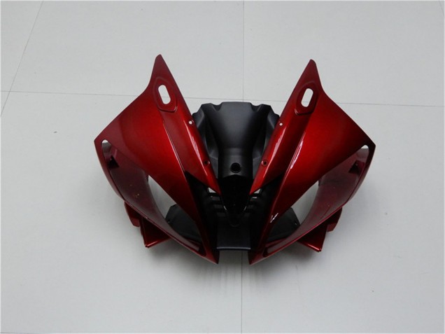 Kits Carenado Moto Yamaha YZF R6 2006-2007 - Rojo Negro Mate Fábrica