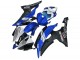 Carenados Moto Yamaha YZF R6 2008-2016 - Blanco Azul Negro Mate Yamalube Fábrica