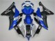Carenados Moto Yamaha YZF R6 2008-2016 - Blanco Azul Negro Mate Yamalube Fábrica