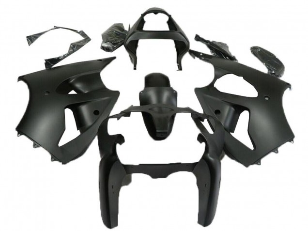 Carenados Moto Kawasaki ZX6R 2000-2002 - Negro Mate Fábrica