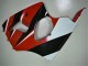 Carenados Moto Kawasaki ZX6R 2000-2002 - Blanco Rojo Negro Brillante Fábrica