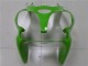 Carenados Moto Kawasaki ZX6R 2000-2002 - Verde Negro Fábrica