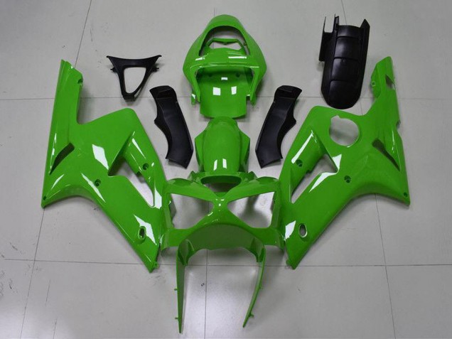 Carenado Moto Kawasaki ZX6R 2003-2004 - Verde Fábrica
