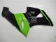 Carenado Moto Kawasaki ZX6R 2005-2006 - Verde Negro Brillante Fábrica