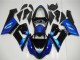Kits Carenado Moto Kawasaki ZX6R 2005-2006 - Azul Negro Brillante Fábrica