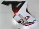 Carenados Moto Kawasaki ZX6R 2007-2008 - Blanco Negro Rojo Fábrica