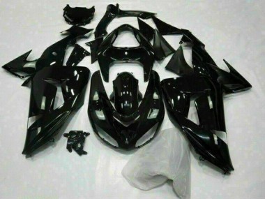 Carenado Moto Kawasaki ZX10R 2006-2007 - Negro Brillante Fábrica