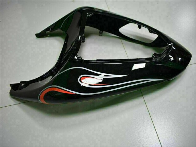 Kits Carenado Moto Kawasaki ZX10R 2006-2007 - Negro Brillante Rojo Llama Fábrica