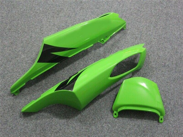 Carenado Moto Kawasaki ZX14R ZZR1400 2006-2011 - Verde Negro Brillante Fábrica