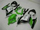 Carenados Moto Kawasaki Ninja 300 EX300R 2013-2024 - Blanco Verde Negro Fábrica