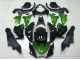 Carenado Moto Kawasaki Z800 2013-2018 - Verde Negro Brillante Fábrica