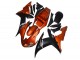 Carenados Moto Yamaha YZF R1 2002-2003 - Naranja Negro Mate Fábrica