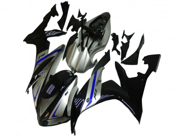 Carenados Moto Yamaha YZF R1 2004-2006 - Plata Azul Negro Fábrica