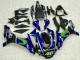 Carenados Moto Yamaha YZF R1 2015-2019 - Azul Plata Negro Verde MoviStar Fábrica