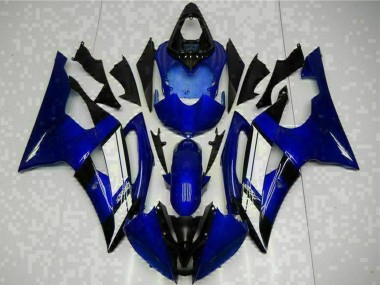 Carenados Moto Yamaha YZF R6 2008-2016 - Azul Blanco Fábrica