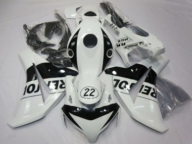 Carenados Moto Honda CBR1000RR 2008-2011 - Blanco Negro Brillante Repsol 22 Fábrica