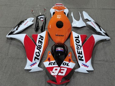 Carenados Moto Honda CBR1000RR 2012-2016 - Blanco Naranja Rojo Negro Brillante HRC Repsol 93 Fábrica