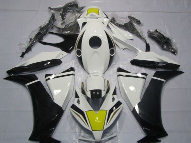Carenado Moto Honda CBR1000RR 2012-2016 - Blanco Amarillo Negro Brillante Fábrica
