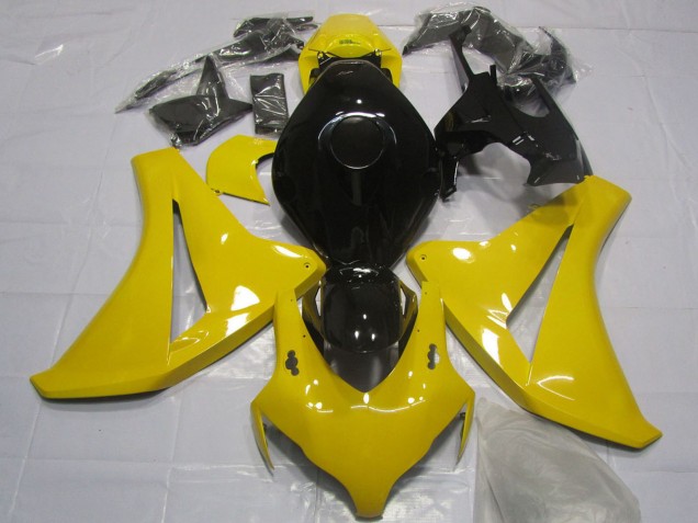 Carenado Moto Honda CBR1000RR 2008-2011 - Amarillo Negro Brillante Fábrica