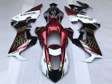 Carenados Moto Honda CBR1000RR 2017-2023 - Blanco Rojo Profundo Negro Brillante Fábrica