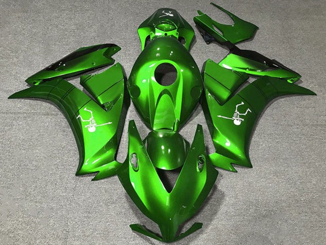 Carenados Moto Honda CBR1000RR 2012-2016 - Verde Eléctrico Negro Brillante Fábrica