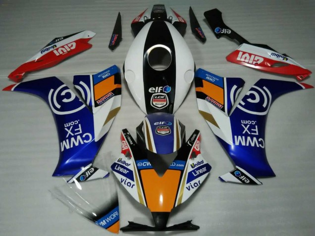 Carenados Moto Honda CBR1000RR 2012-2016 - Blanco Azul Naranja Rojo Negro Elf Fábrica