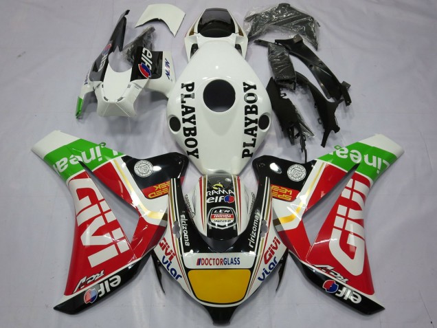 Carenados Moto Honda CBR1000RR 2008-2011 - Blanco Rojo Amarillo Verde Negro Givi Playboy Fábrica