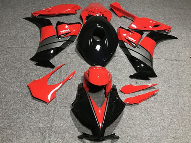 Carenados Moto Honda CBR1000RR 2012-2016 - Rojo Gris Negro Brillante Fábrica