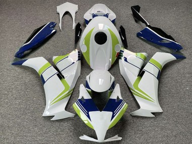 Carenados Moto Honda CBR1000RR 2012-2016 - Blanco Verde Azul Fábrica
