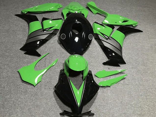 Carenados Moto Honda CBR1000RR 2012-2016 - Verde Gris Negro Brillante Fábrica