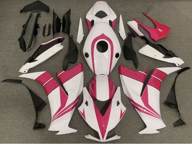 Carenados Moto Honda CBR1000RR 2012-2016 - Blanco Rosa Negro Fábrica