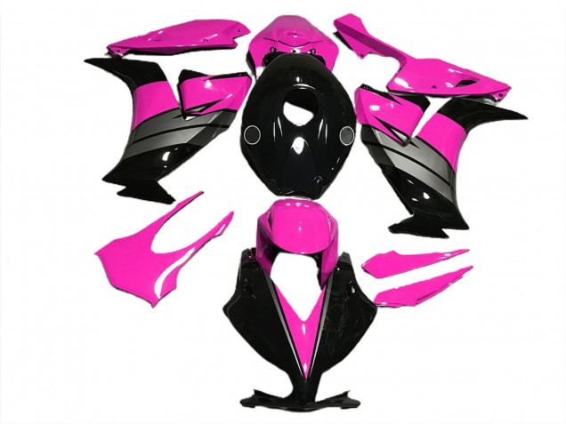 Carenados Moto Honda CBR1000RR 2012-2016 - Rosa Gris Negro Brillante Fábrica