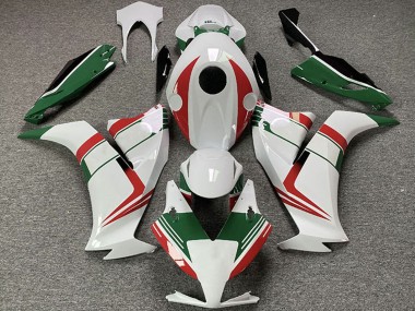 Carenados Moto Honda CBR1000RR 2012-2016 - Blanco Rojo Verde Fábrica