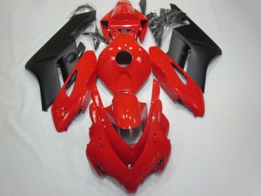 Carenados Moto Honda CBR1000RR 2004-2005 - Rojo Negro Mate Fábrica