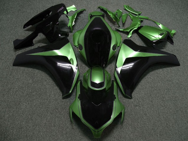 Carenados Moto Honda CBR1000RR 2008-2011 - Verde Negro Brillante Fábrica
