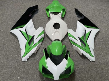 Carenados Moto Honda CBR1000RR 2004-2005 - Blanco Verde Negro Brillante Fábrica