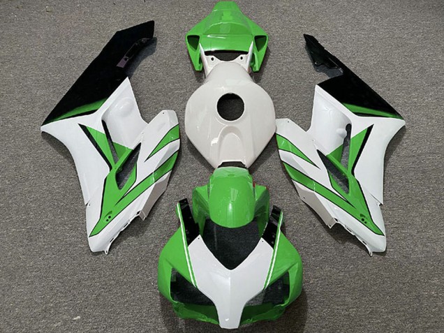 Carenados Moto Honda CBR1000RR 2004-2005 - Blanco Verde Negro Brillante Fábrica