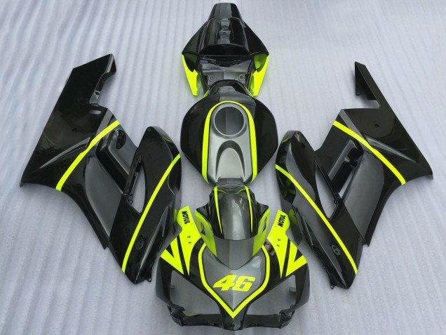 Carenados Moto Honda CBR1000RR 2004-2005 - Gris Negro Alta Visibilidad Amarillo Motul 46 Fábrica