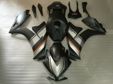 Carenados Moto Honda CBR1000RR 2012-2016 - Plata Naranja Negro Mate Fábrica