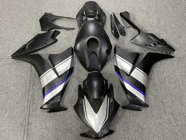 Carenados Moto Honda CBR1000RR 2012-2016 - Plata Azul Negro Mate Fábrica