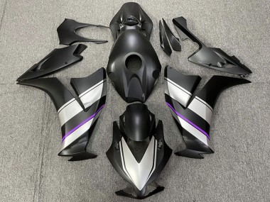 Carenados Moto Honda CBR1000RR 2012-2016 - Plata Púrpura Negro Mate Fábrica