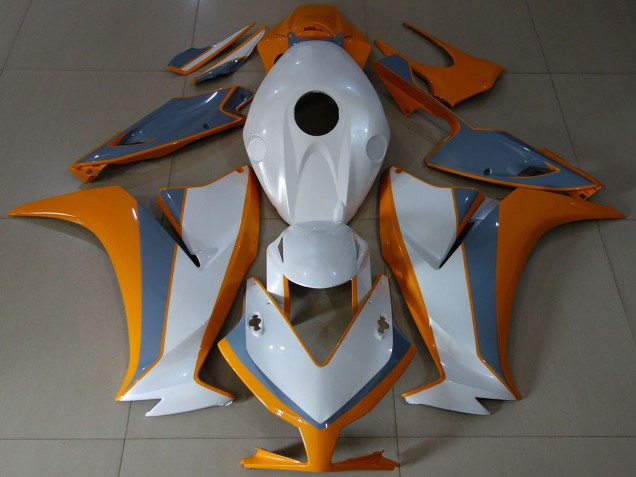 Carenados Moto Honda CBR1000RR 2012-2016 - Blanco Naranja Gris Fábrica