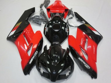 Carenados Moto Honda CBR1000RR 2004-2005 - Rojo Negro Brillante Mugen Fábrica