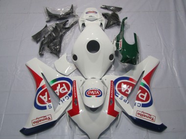 Carenados Moto Honda CBR1000RR 2008-2011 - Blanco Rojo Azul Pata Castrol Tonello Fábrica