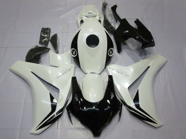 Carenados Moto Honda CBR1000RR 2008-2011 - Blanco Perla Negro Brillante Fábrica