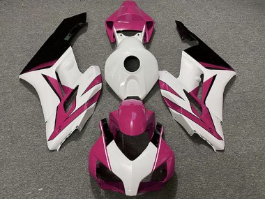 Carenados Moto Honda CBR1000RR 2004-2005 - Rosa Blanco Negro Brillante Fábrica