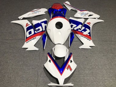 Carenados Moto Honda CBR1000RR 2012-2016 - Blanco Rojo Azul Tyco Fábrica