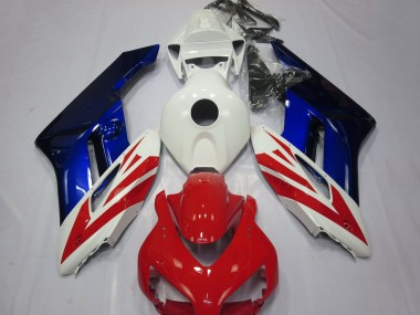 Carenados Moto Honda CBR1000RR 2004-2005 - Blanco Rojo Azul Fábrica