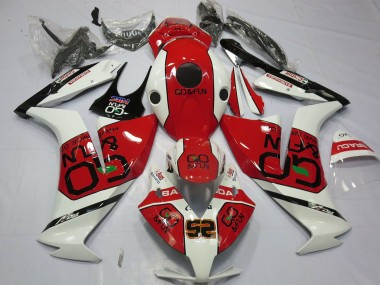 Carenados Moto Honda CBR1000RR 2012-2016 - Blanco Rojo Go&Fun Fábrica